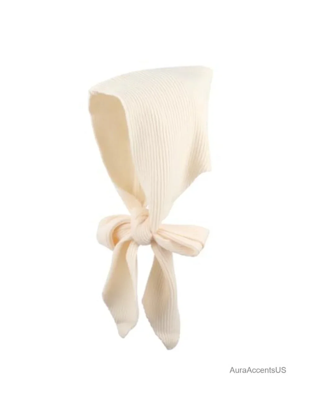 Warm Knit Hooded Scarf Hat for Women, Beanie with Adjustable Drawstring